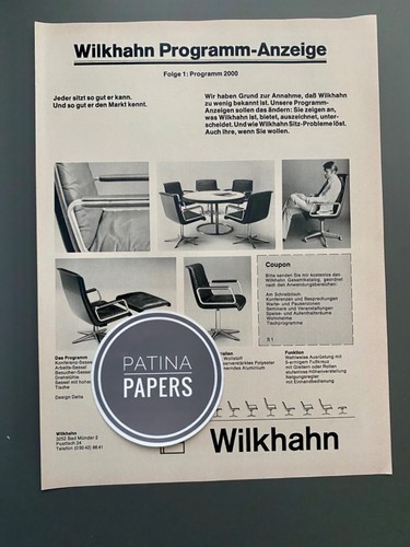 1975 wilkhahn mobili bagno - wilkhahn,