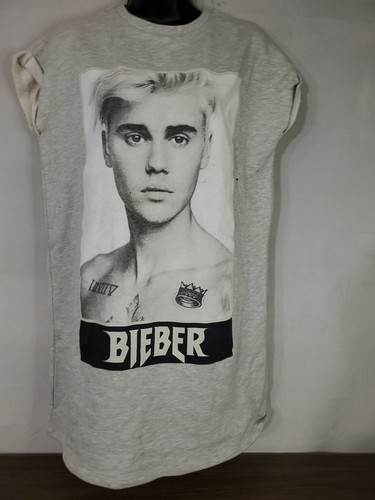 Felpa lunga justin bieber - felpa,