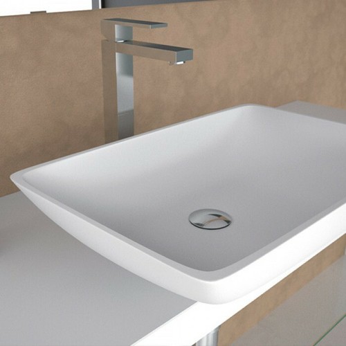 Lavabo appoggio corian - in,