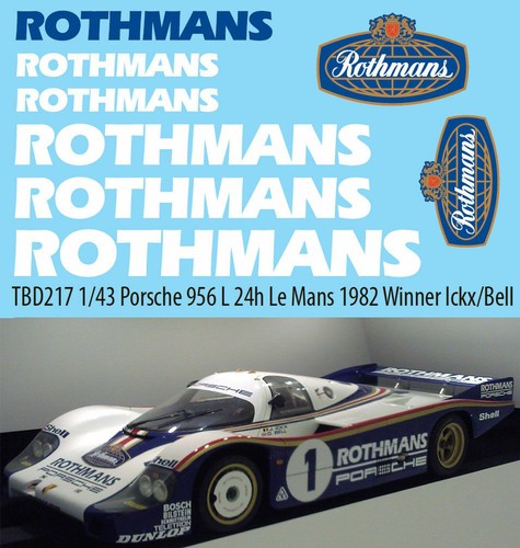 Decals per porsche 956 - per,