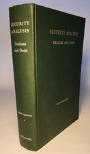 1951 'SECURITY ANALYSIS' 3rd