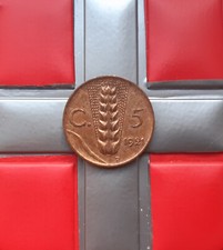 (£)   5 Centesimi 1921 (Spiga