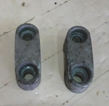  COPPIA RISER SUPPORTI MANUBRIO YAMAHA TMAX T MAX 500 2004 2005 2006 2007 