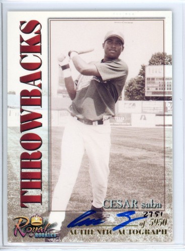 2001 royal rookies throwbacks - royal,