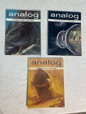 ANALOG MAGAZINES SET OF 3 DUNE