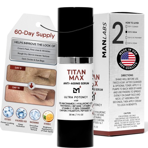 Man labs titan - max, siero