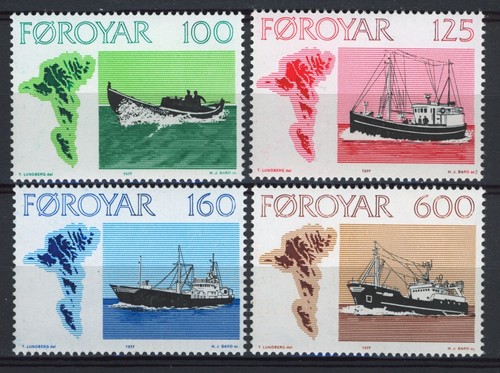 Isole faroe 1977 - 1977,, barche