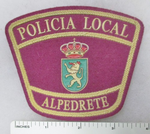 Patch polizia spagnola vintage