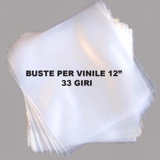 25 BUSTE trasparenti