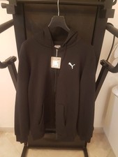 PUMA * Felpa uomo tg. L * Nera * Invernale * Con zip e cappuccio
