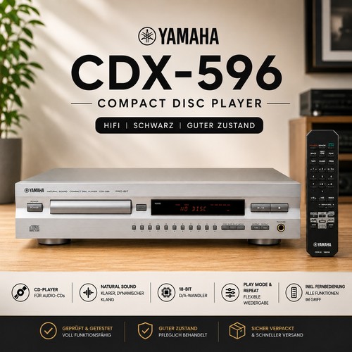 Yamaha cdx 596 lettore - yamaha, /