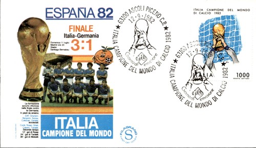 Cartolina italia campione del - italia,