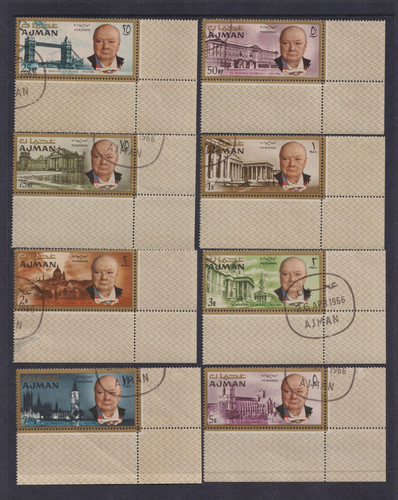 Ajman 1966 winston churchill - winston,