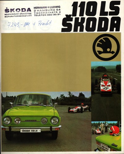 Brochure skoda 110 anni 70 - brochure,