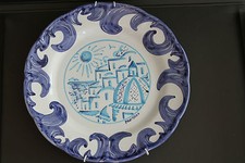 PIATTO CERAMICA VIETRI POSITANO cm.25