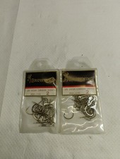 Ami Pesca Browning Ref. 118 N° 2 Carbon Hooks Due Bustine Da 25 PZ.