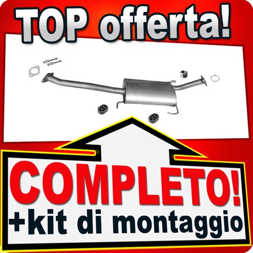Silenziatore intermedio per - intermedio,