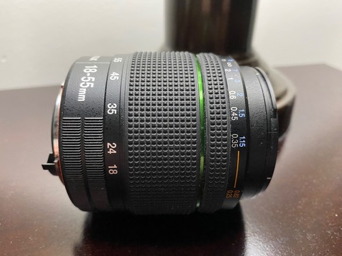 Pentax smc 55 mm - da,