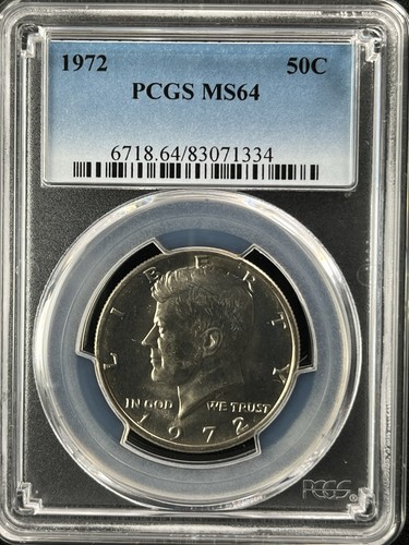 1972 50c kennedy mezzo dollaro - 50c,