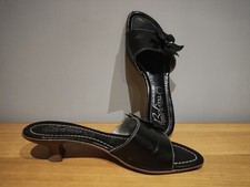 SCARPE/SANDALI BOLERO TG 38 VERA PELLE SUOLA VERO CUOIO LEGGI