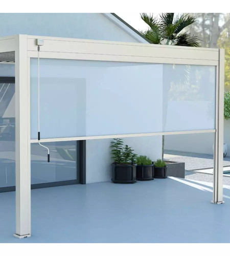 Tenda laterale per pergola - laterale,