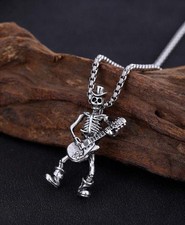 Collana ciondolo chitarrista e