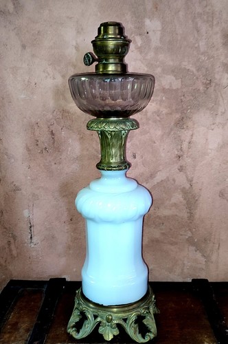 Grande lampe petrole - lampe,