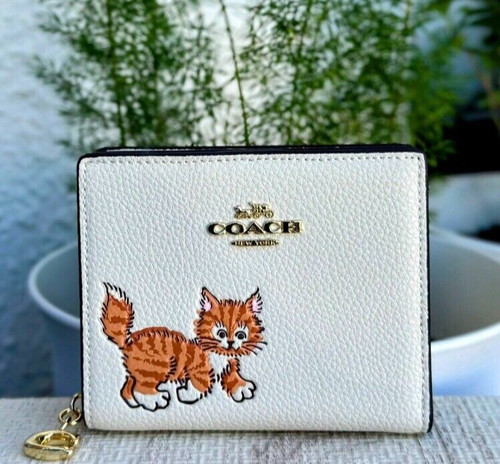Portafoglio coach snap con - portafoglio,