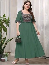 Abito da sera colore verde