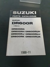 Catalogo Ricambi Suzuki DR600R
