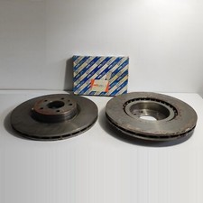 COPPIA DISCHI FRENO ANTERIORE FIAT DOBLO - ALFA 147 ORIGINALE 46445006