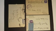 LOTTO 3 LETTERE VIAGGIATE 1941