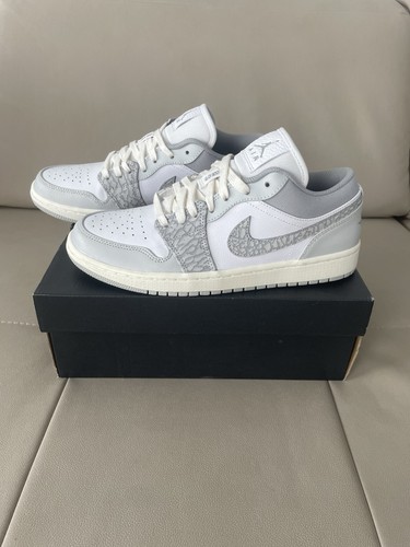 Jordan low smoke - low, grey