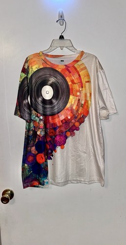 Shirt unisex spinning vinile - unisex,