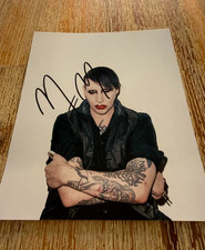 Marilyn Manson Autogramm
