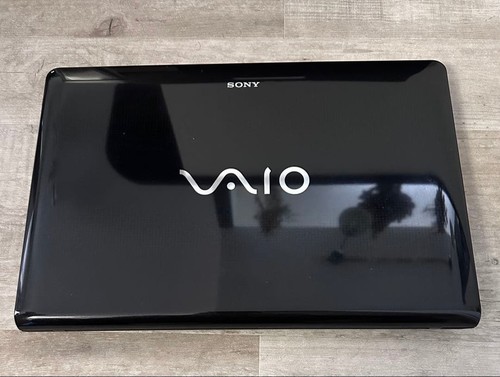 Sony vaio black notebook - sony,