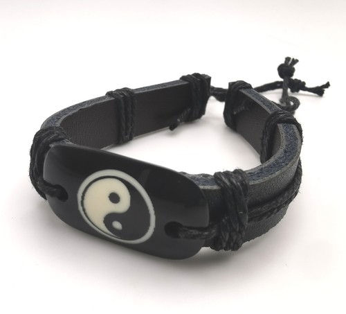 Bracciale eco pelle cuoio - eco-pelle,