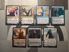 LOTTO CARTE MAGIC Mtg 7 Planeswalker N.982