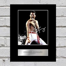 Freddie Mercury Signed  Photo