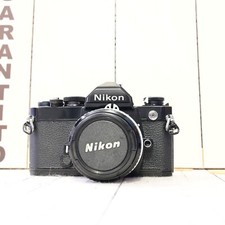 Nikon FM +50 F1.8 fotocamera reflex analogica 35mm film camera 6 rate tasso zero