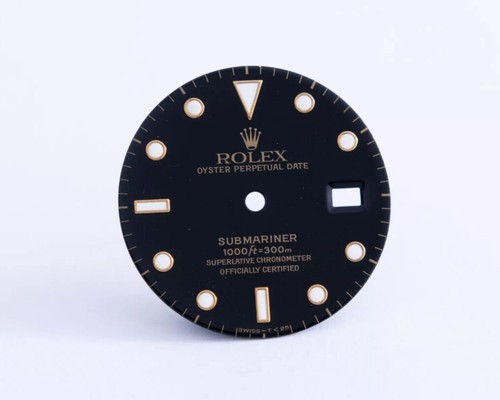 Rolex dial quadrante nero - quadrante, "t"