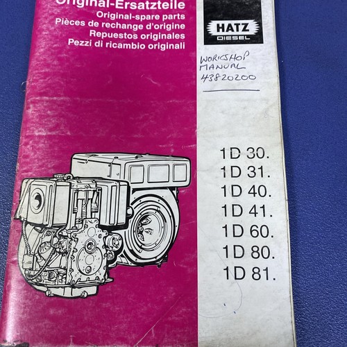 Libro ricambi motore - , diesel