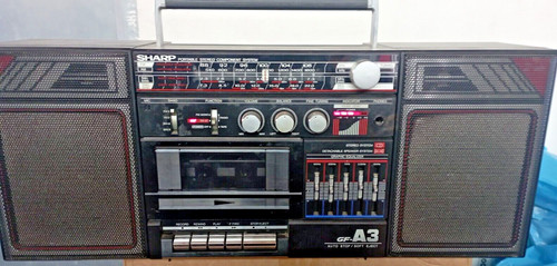 Vintage sharp boombox - gf-a3,