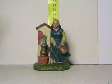 Statuina presepe in Bachelite/celluloide  made in italy anni 40/50 serie cm 10  