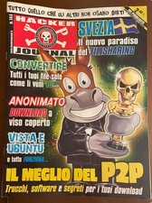 Lotto riviste Hacker Journal (26 num) + Hackers Magazine (5 num, 2cd) + eMule&co