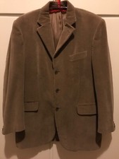 Giacca uomo invernale Class marrone in velluto Blazer autunno inverno casual