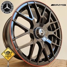 AMGs KIT 4 Cerchi In Lega 18 Compatibili con Mercedes E Class w211 w212 w213 all