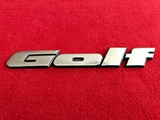 VOLKSWAGEN GOLF LOGO SIGLA EMBLEMA FREGIO STEMMA SCRITTA TARGHETTA BADGE TARGA