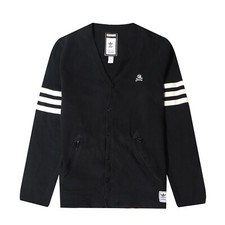 Adidas Neighborhood Cardigan Giacca M Nero Raro Top Manica Lunga