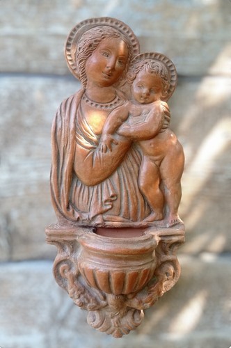 Acquasantiera terracotta - ,
